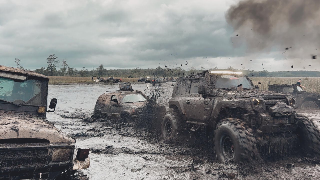 TRILHA DE JEEP PALMARES DO SUL 2025 A MAIOR TRILHA DO BRASIL OFFROAD 4X4 TROLLER WILLYS SAMURAI 6X6