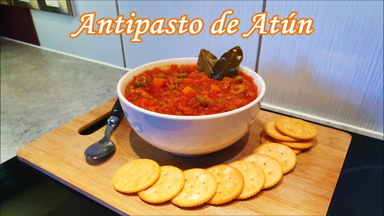 ANTIPASTO DE ATÚN | Paso a paso | Receta casera ❤👩🏽‍🍳