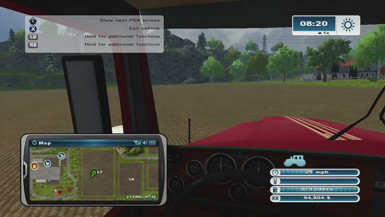 Farming Simulator 2013 Xbox 360 Lets Play ep.24 Its Truck Time