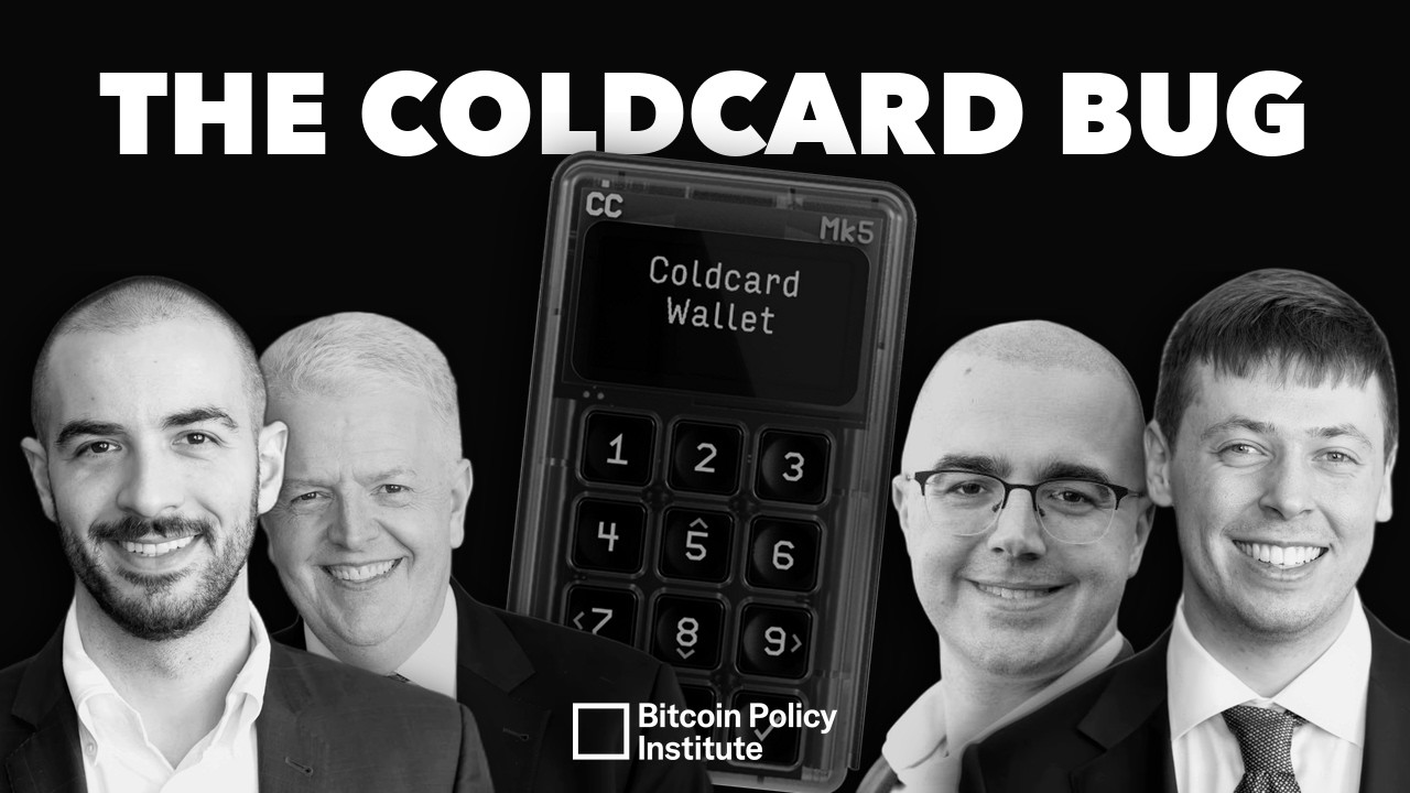 Экстренный выпуск: уязвимость Coldcard и её значение для политики биткоина
