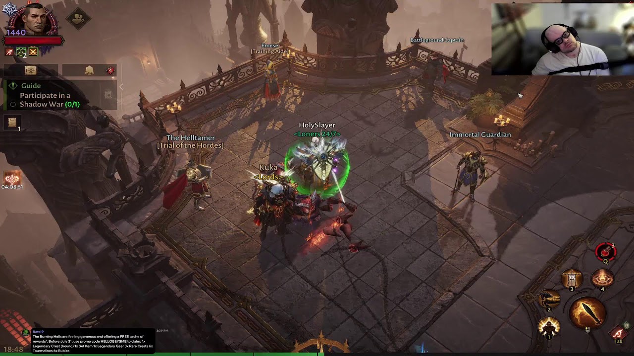 Laptop- Diablo Immortal: Bloodied Jewel FREE DLC
