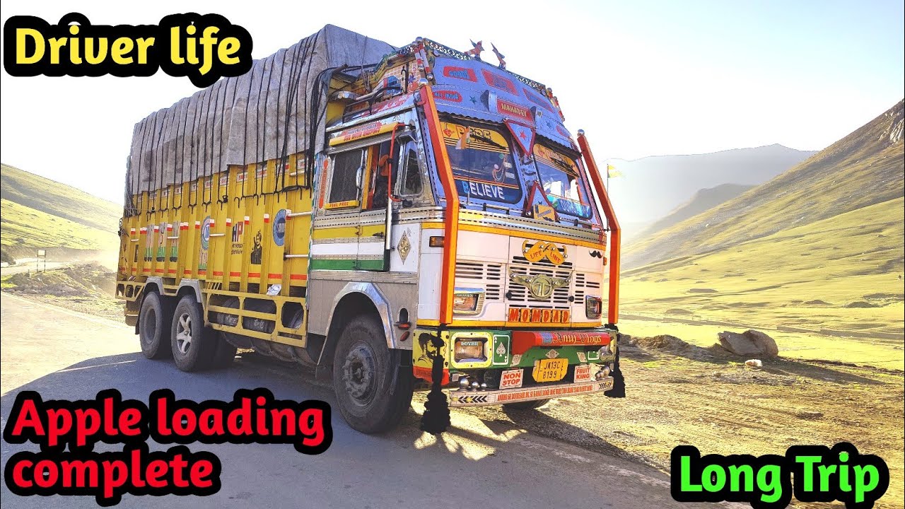 First Long Trip Apple 🍎|| Apple loaded|| Going To ........?🤔🤔 || #apple #jk11wale