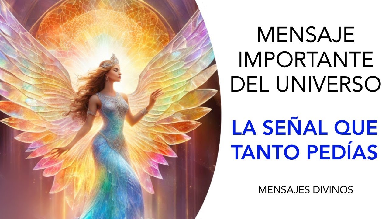 ¡PEDISTE una SEÑAL!✨AQUÍ ESTÁ 💌MENSAJE del UNIVERSO PARA TI