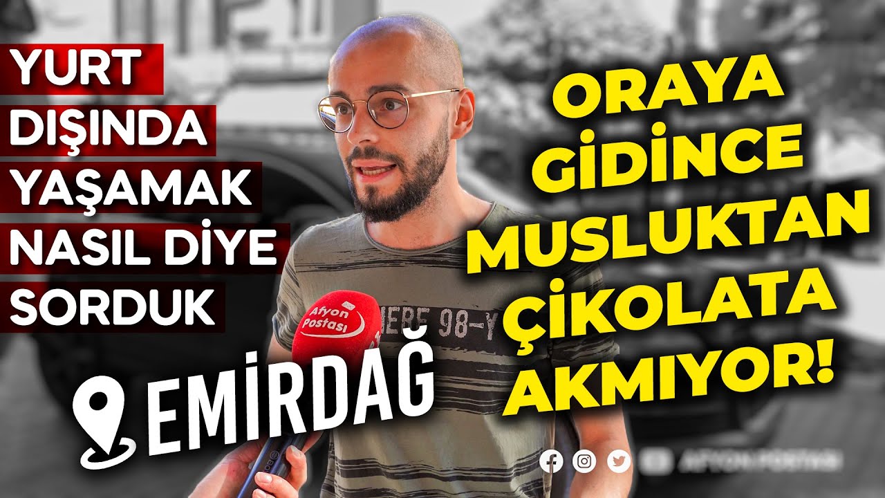 Emirdağ'da En Büyük Sorun Ne? / Emirdağ Sokak Ropörtajı