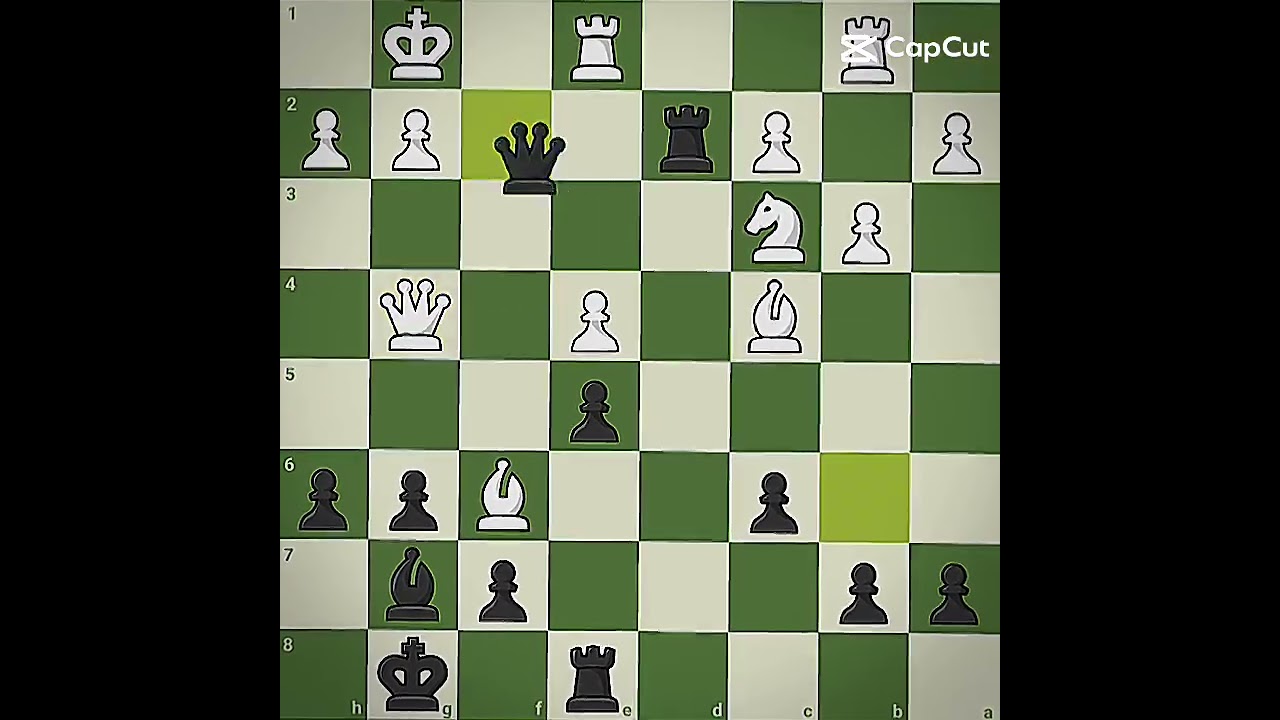 Jog&atilde;o com mate no final. #xadrez #chess #xadrezbrasil #blitz3min