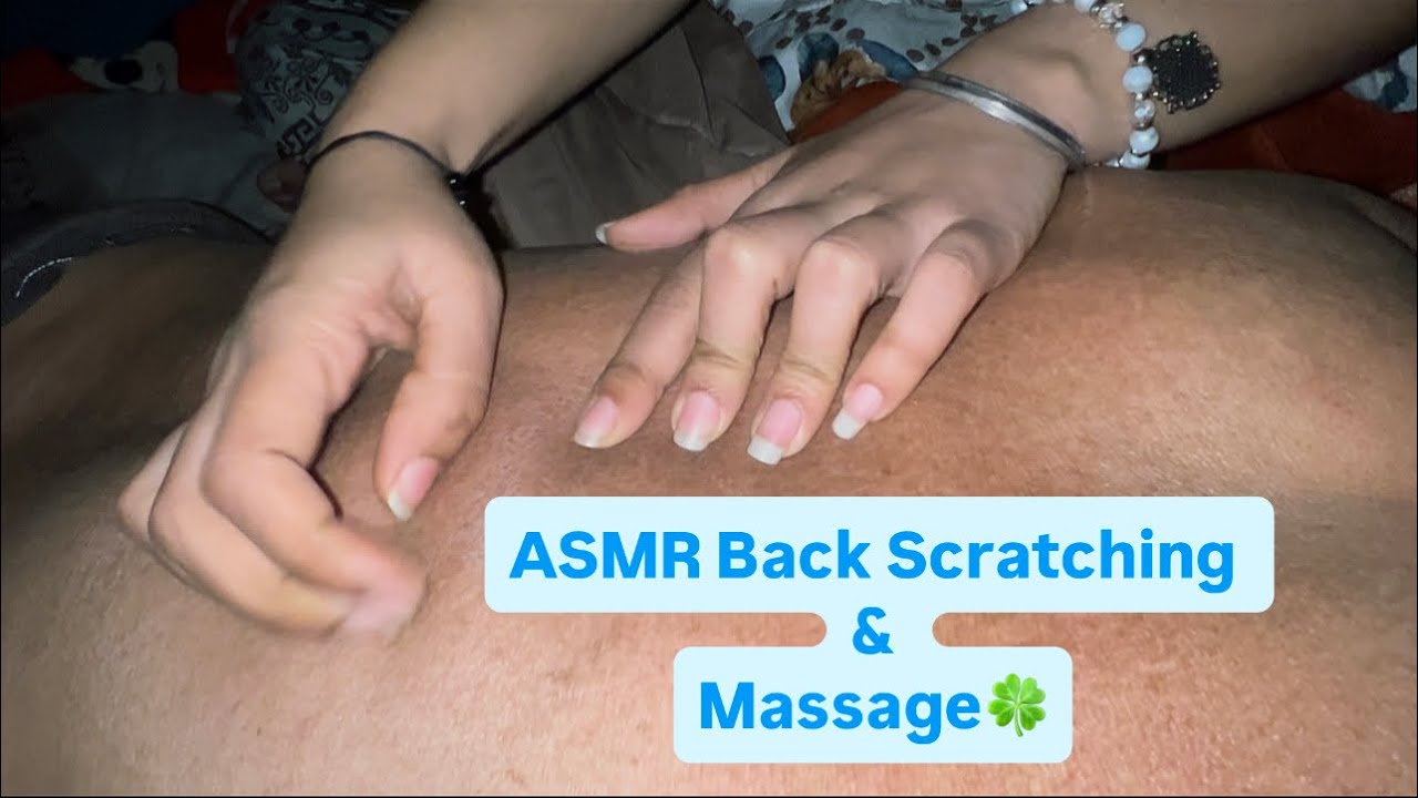 5 mins | ASMR Relaxing Massage to Sleep | Relaxing Bed Massage #backmassage #asmrsleep #asmrvideos