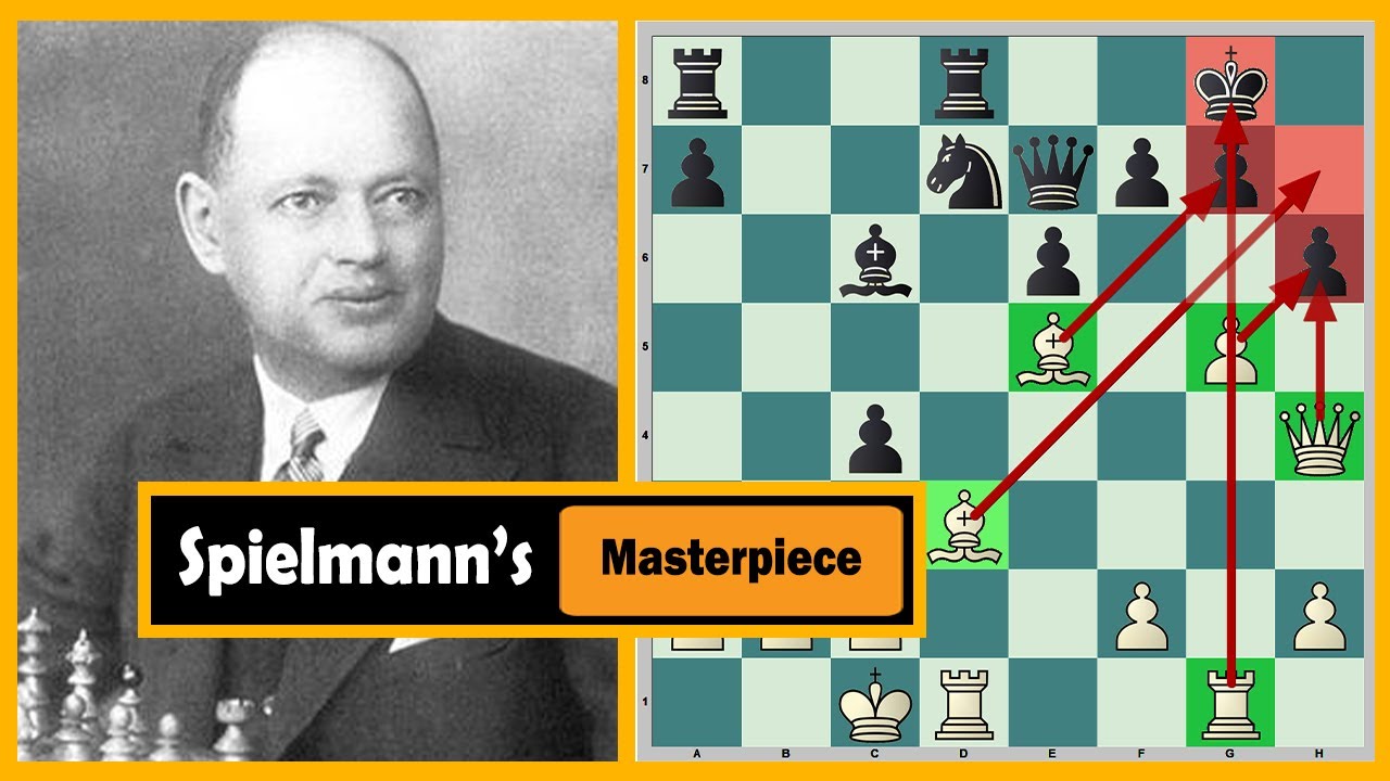 Spielmann's Queen Sacrifice Is Out Of This World!