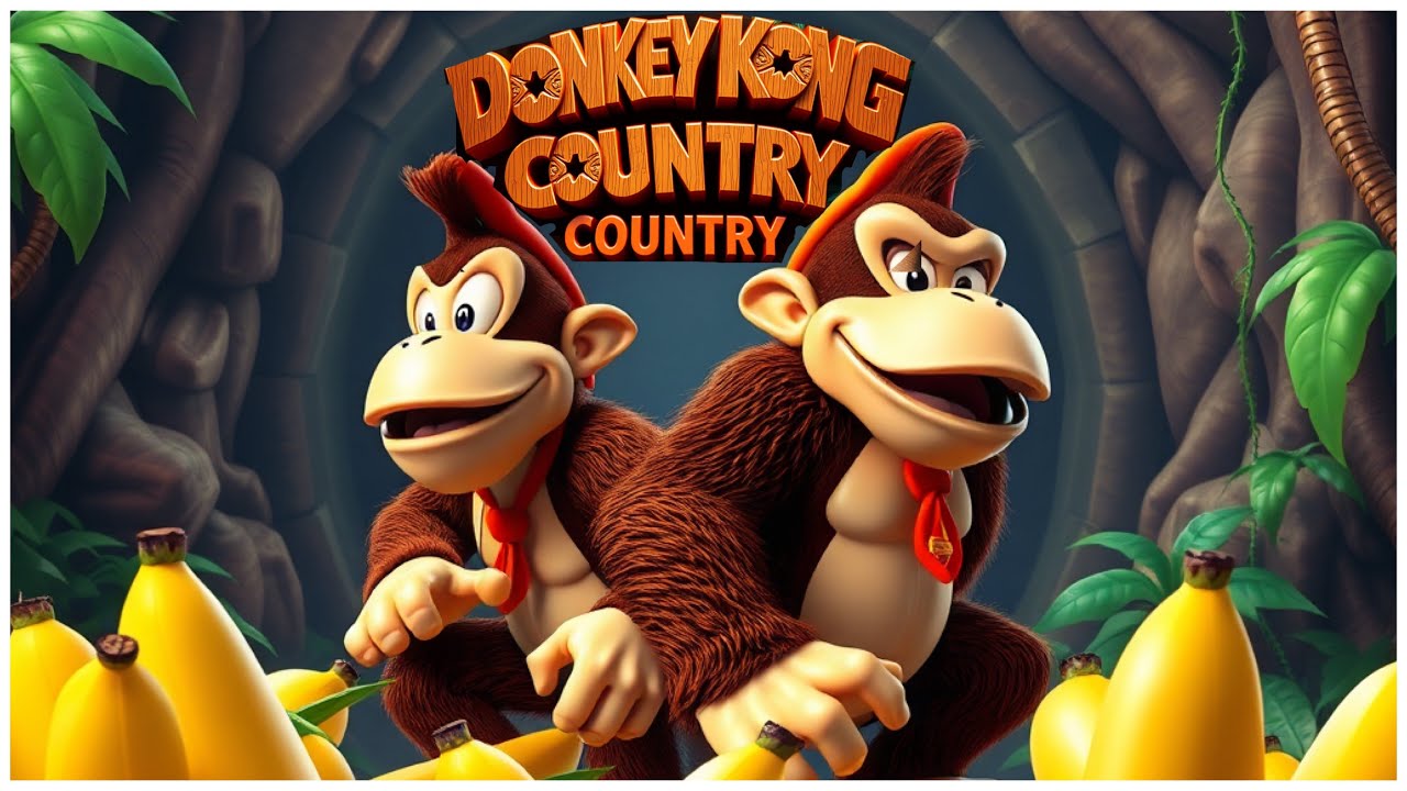 Donkey Kong Country 1994 - Aventura completa - Switch 2 - 1080/60