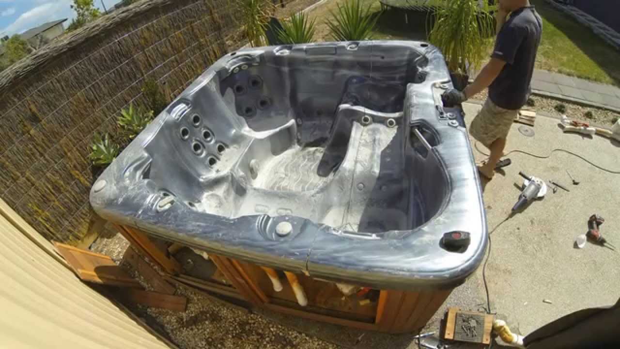 Spa Removal 101 with a 9