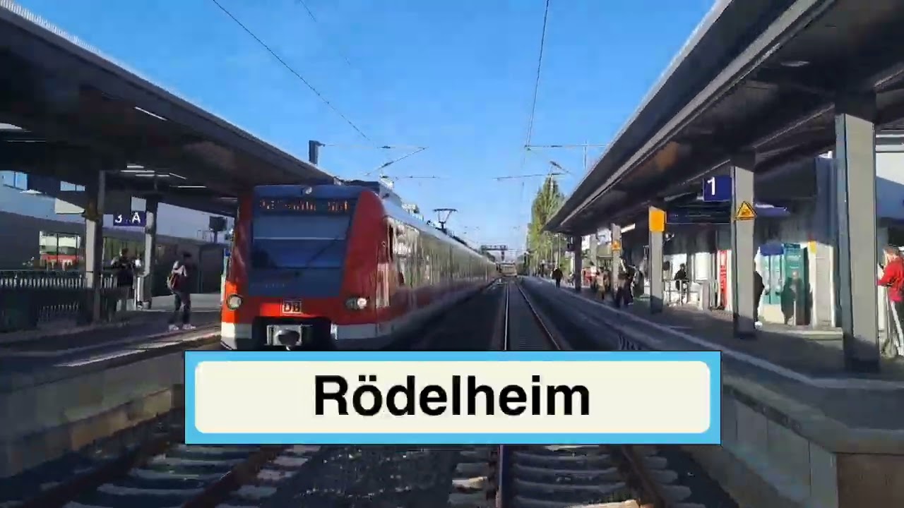 Führerstandsmitfahrt: Frankfurt Hbf - Brandoberndorf (Taunusbahn)