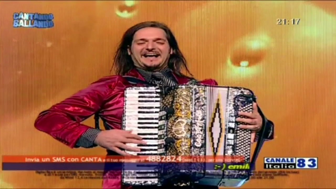 IL BARBIERE ROMAGNOLO - ROSSANO MANCINI - ROSSANO & ANNA BAND - Fisarmonica Canale Italia 1/10/2011