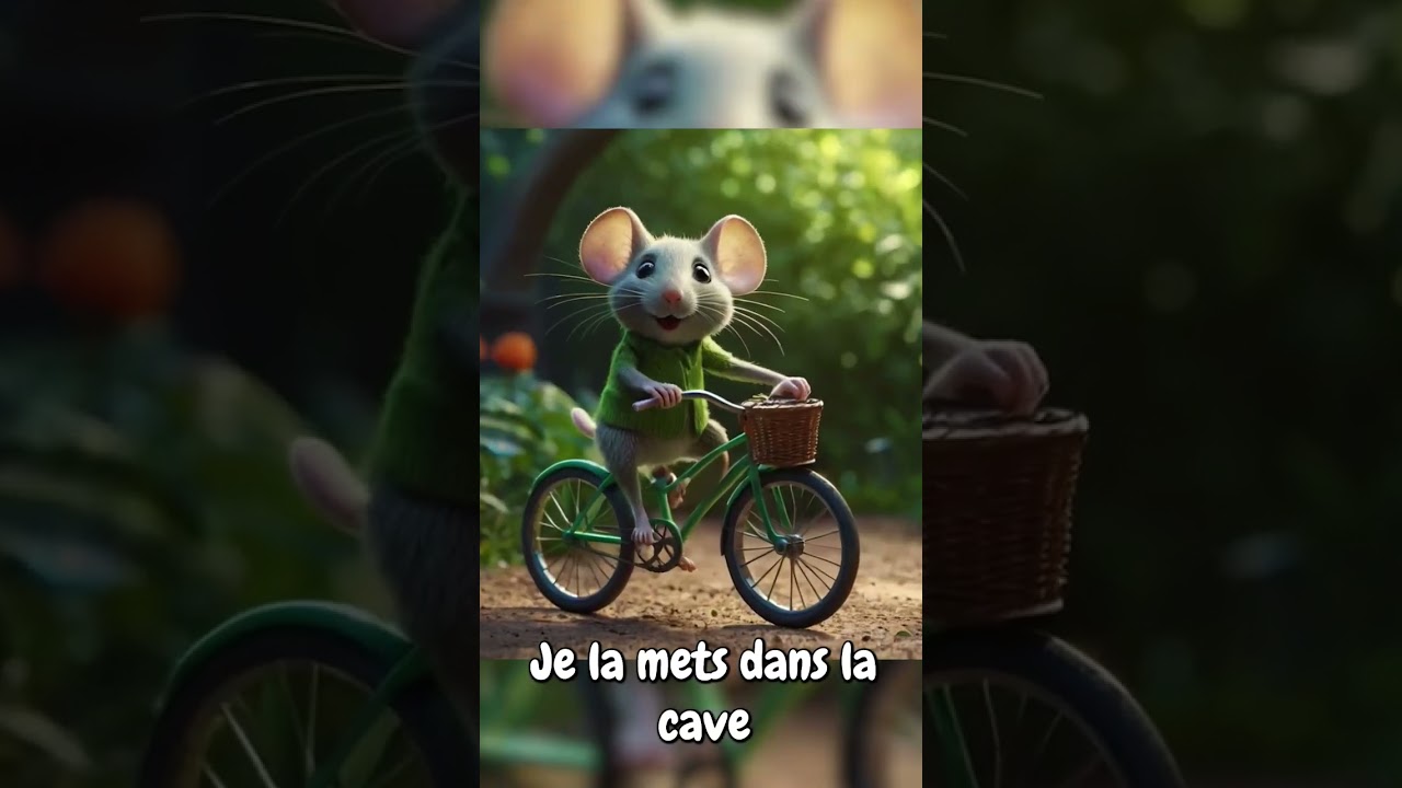 Une souris verte version rap 🤯 #unesourisverte #rap #freestyle
