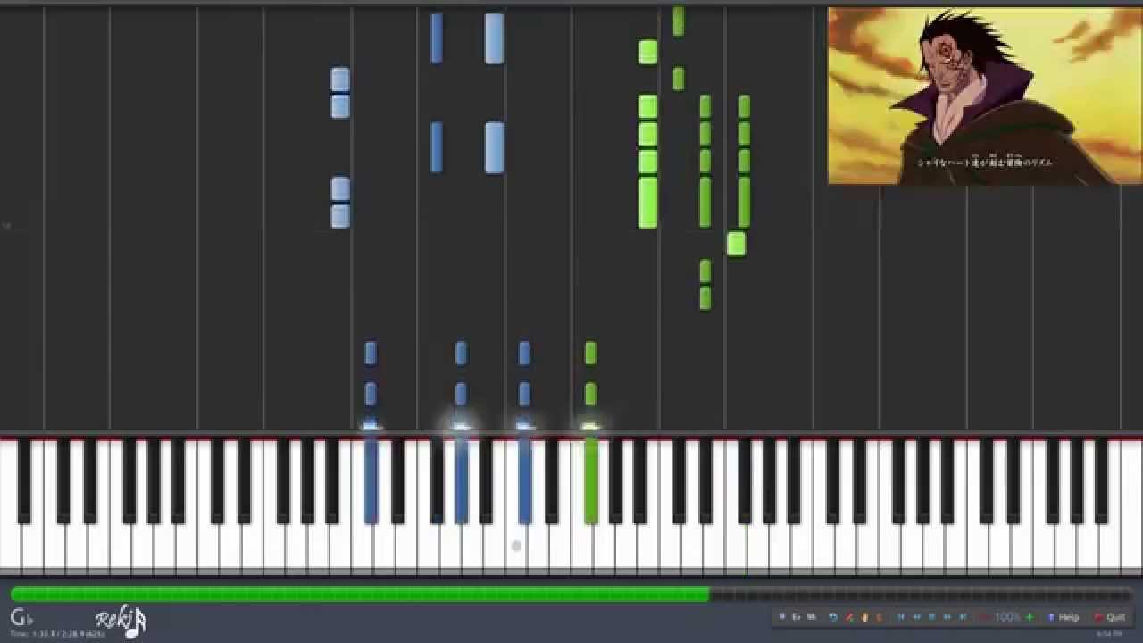【TV】One Piece Opening 9 - Jungle P (Piano)