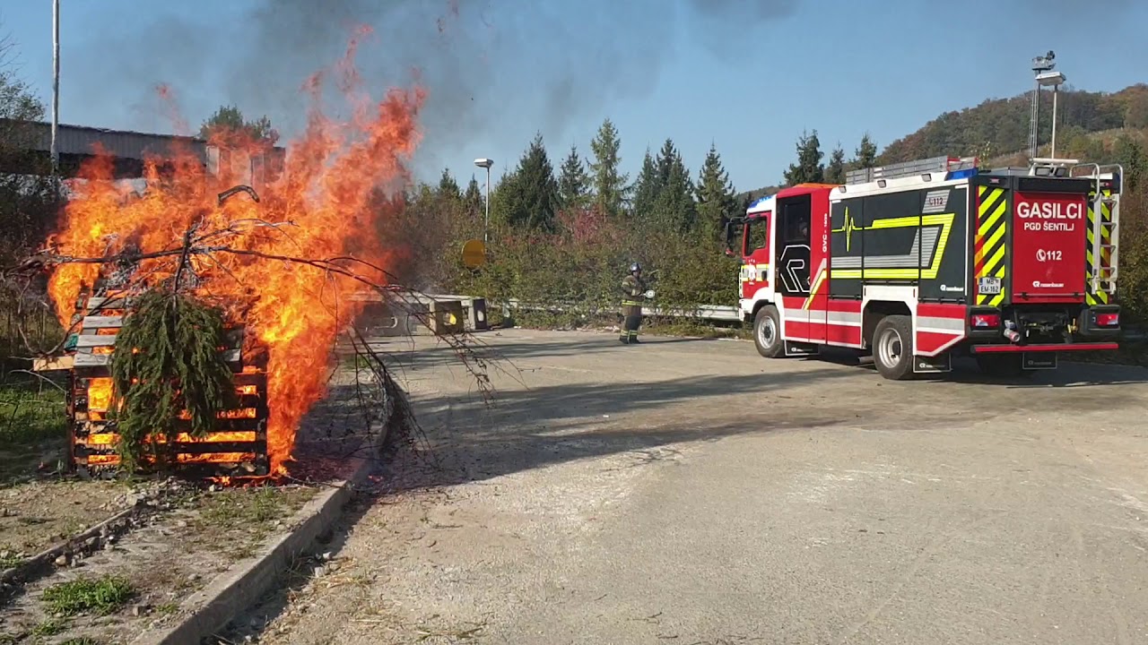 Mladi gasilci pgd Šentilj preventivna vaja 🚒