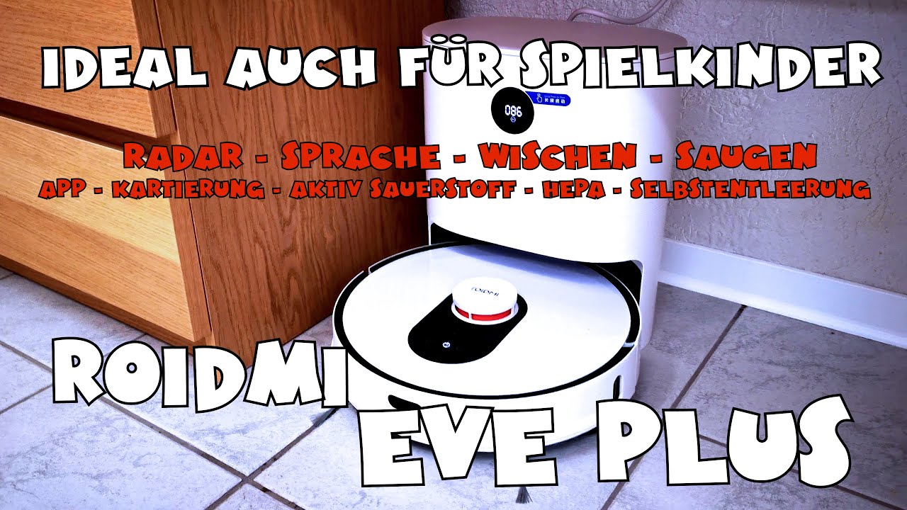ROIDMI EVE Plus Saug- und Wischroboter