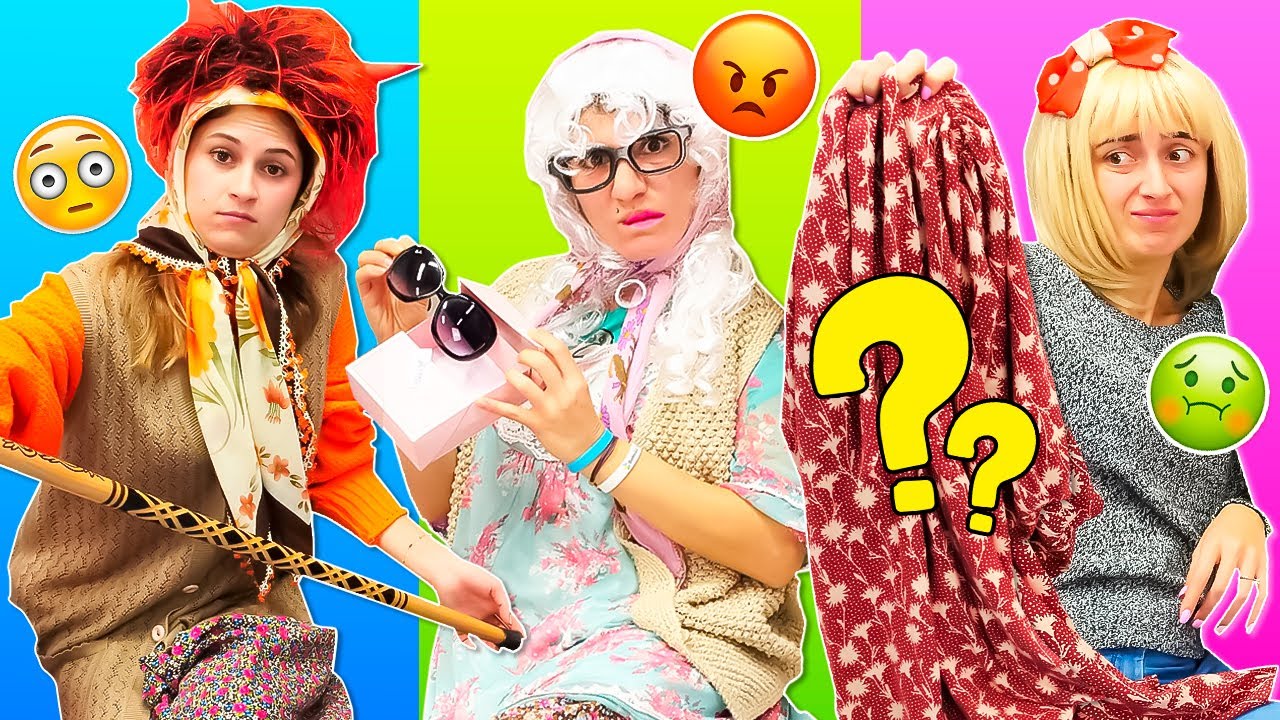 Komik video! Fındık Ailesi Yılbaşı hediye alışverişi yapıyor. Eğlenceli kız videoları