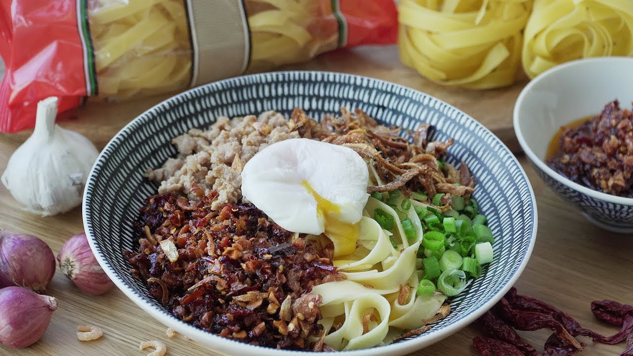 Chilli Pan Mee Pasta - 辣椒板面