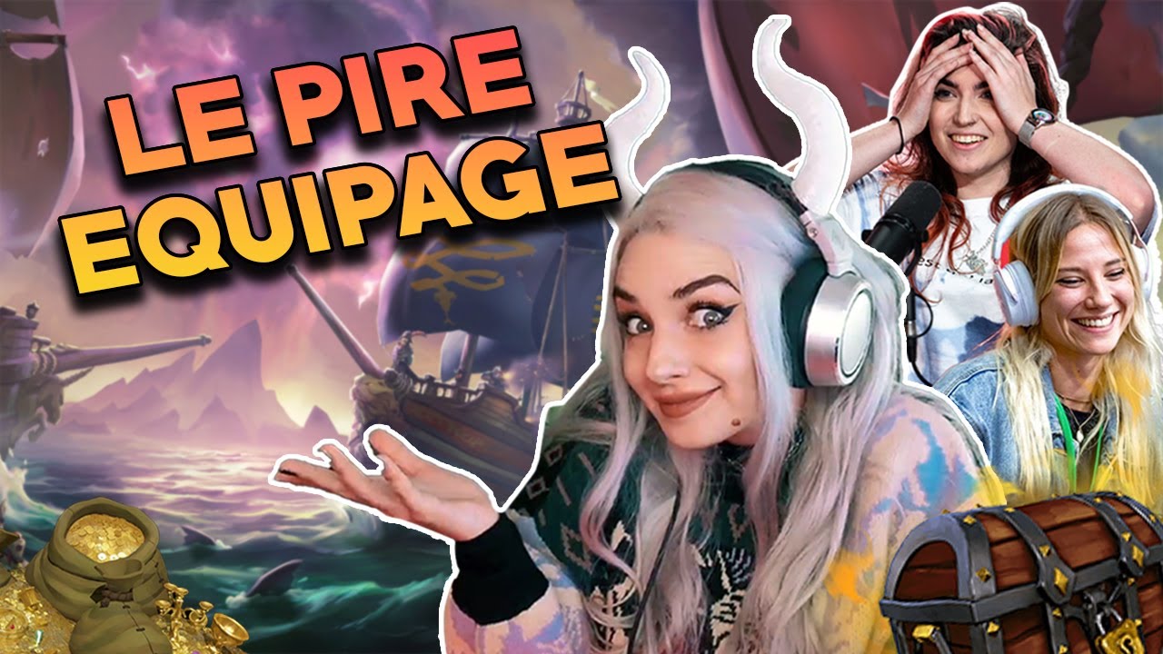 ESSAYEZ DE NE PAS RAGEQUIT ! (Sea of Thieves ft. Baghera, Horty)