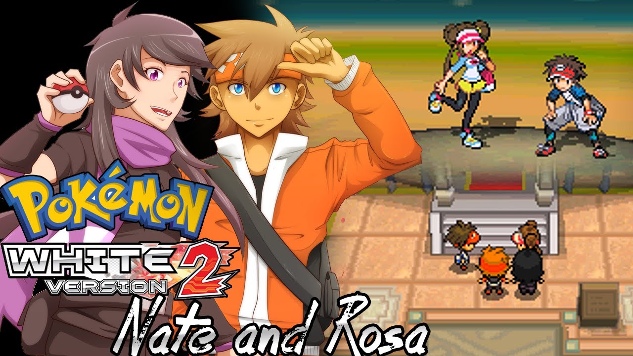 Pokemon White 2 Hack: Vs. Nate and Rosa