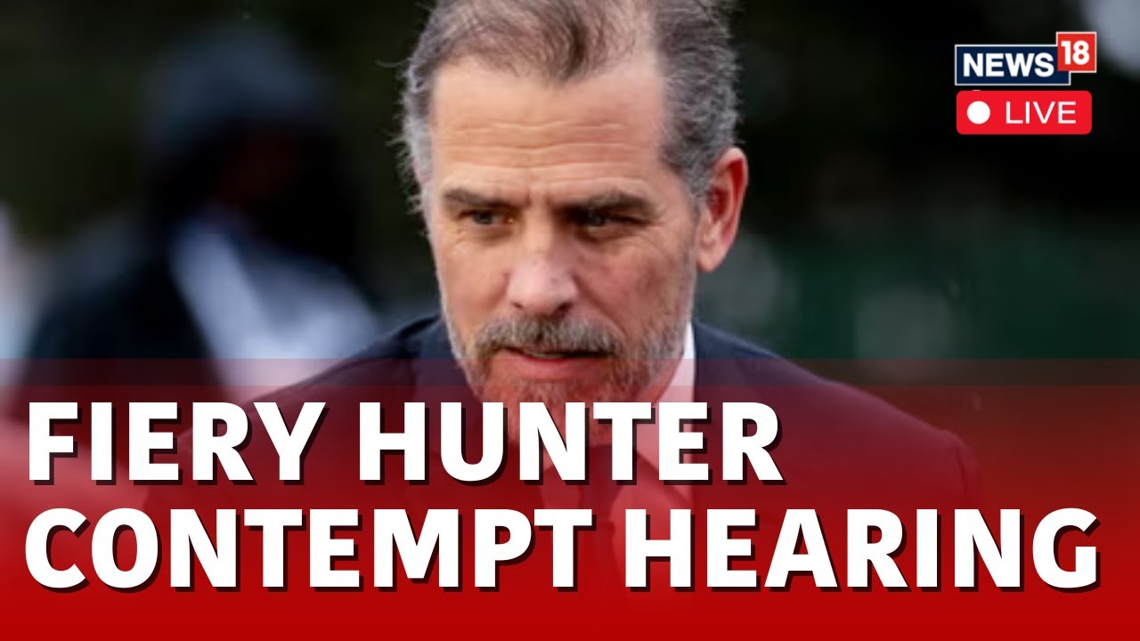 Hunter Biden Hearing LIVE  | Hunter Biden Appears On Capitol Hill As House G.O.P Votes For Contempt