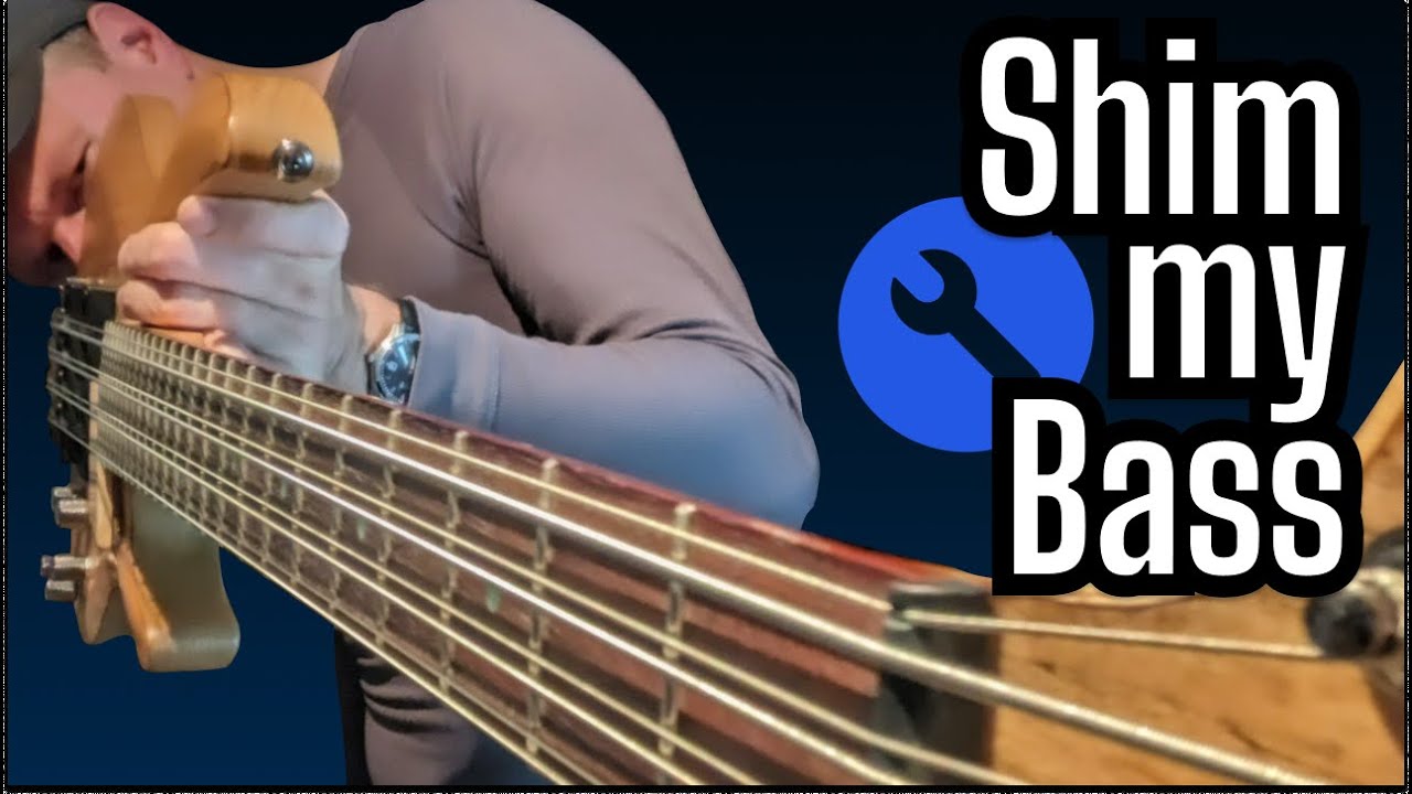 Shim my Bass - How I build and install a custom Shim on my 8 string bass