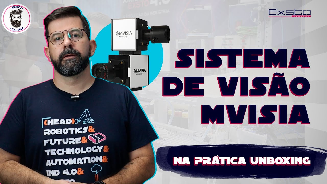 Unboxing Sistema de Visão Computacional MVISIA | Na Prática a Teoria não é Outra!