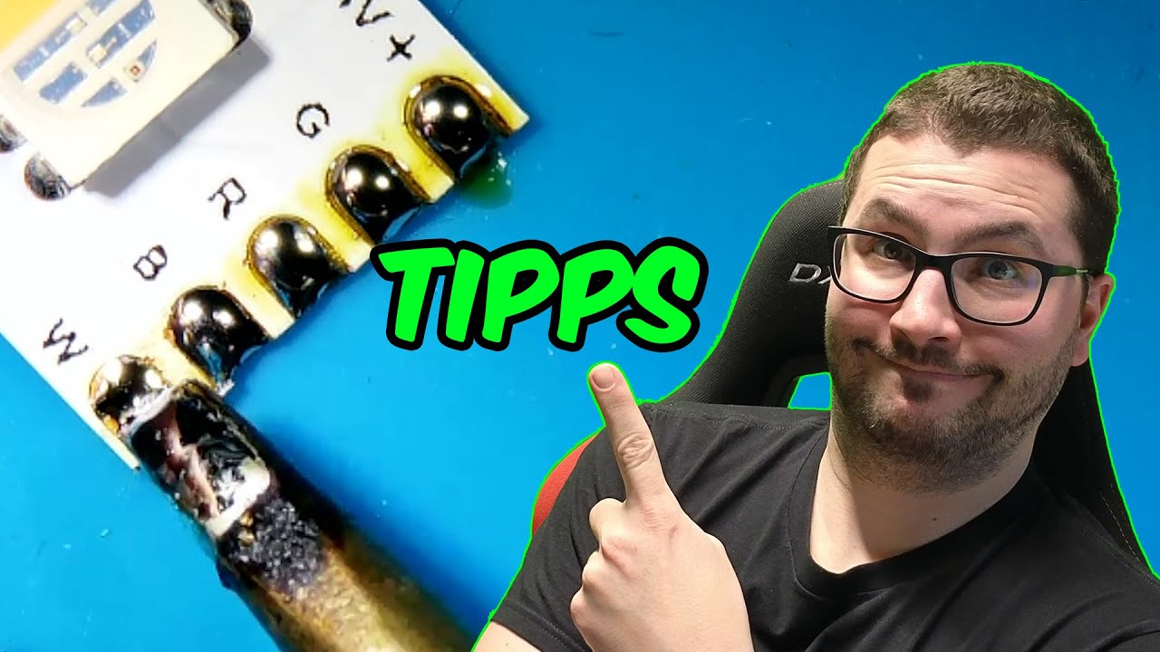LED-Streifen – So machst du’s RICHTIG! (Löten, Verbinden, Fehler vermeiden) 💡🔥