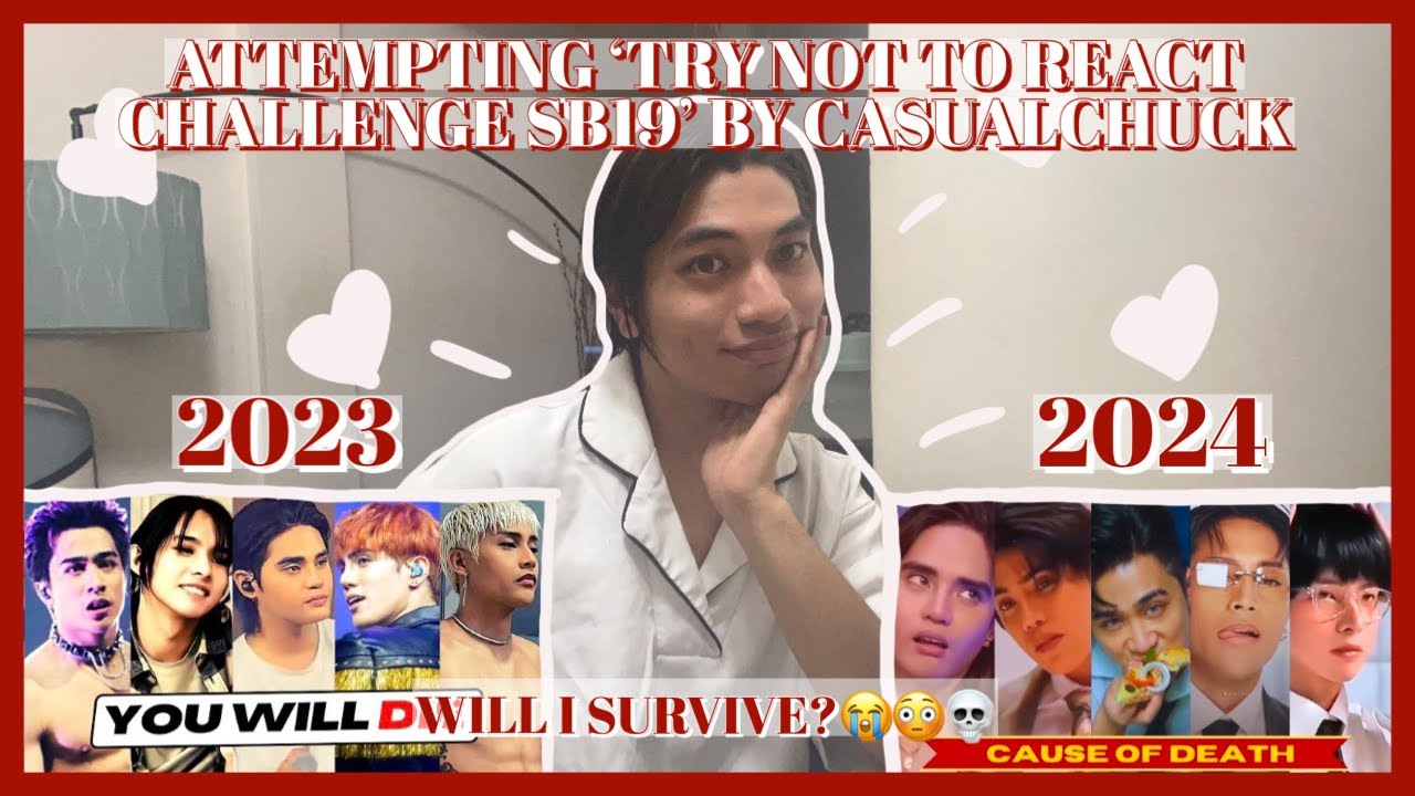ATTEMPTING THE 'TRY NOT TO REACT CHALLENGE SB19' 2023 & 2024 BY CASUALCHUCK LIVE STREAM