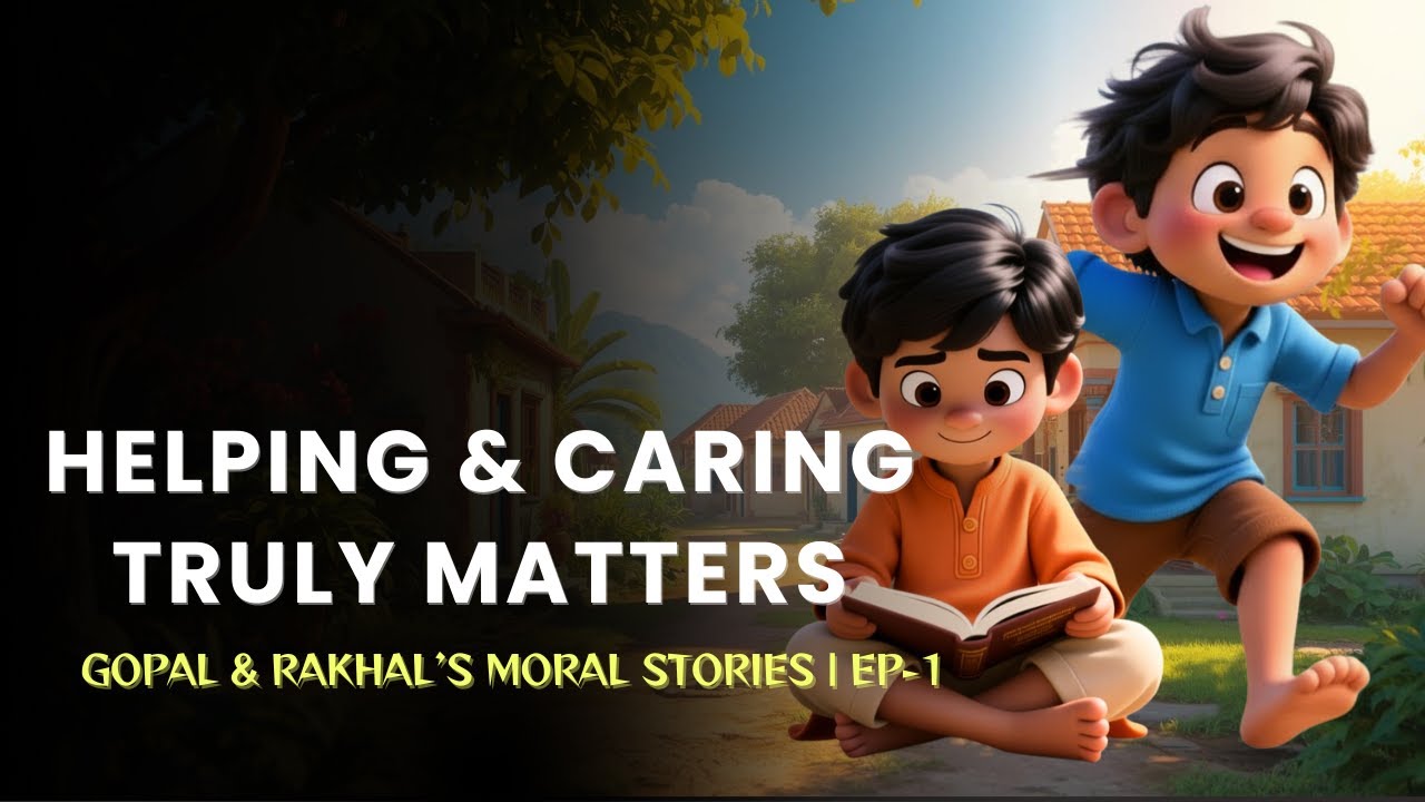 Helping & Caring Truly Matters | Gopal & Rakhal EP-1 | Bedtime Moral Story for Kids
