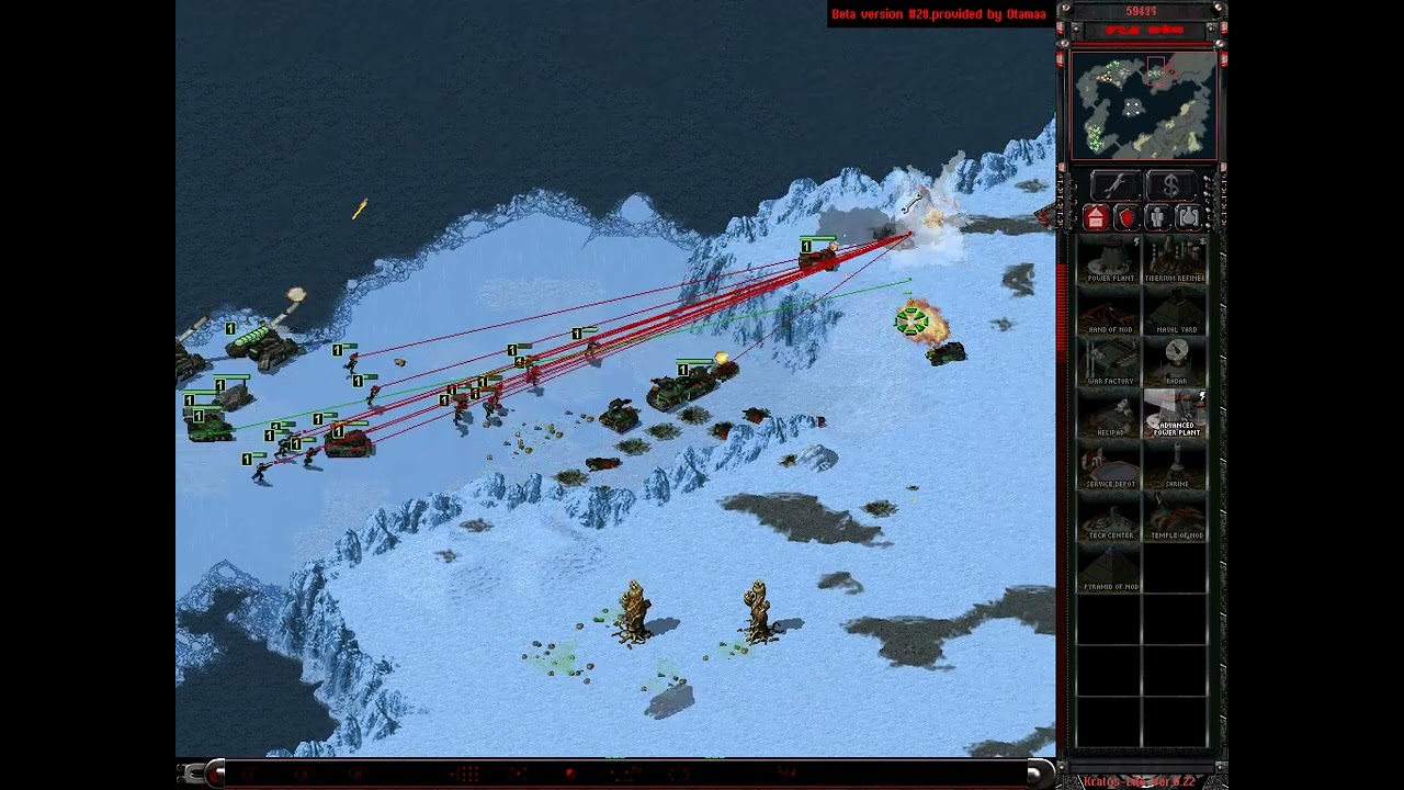 Tiberian War Ion Shock 2 vs 1
