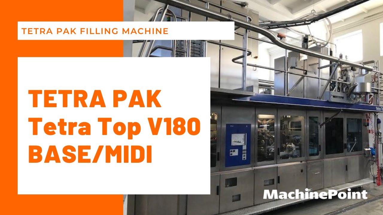 TETRA PAK Tetra Top V180 BASE/MIDI Tetra Pak filling machine | TETRA PAK Machines