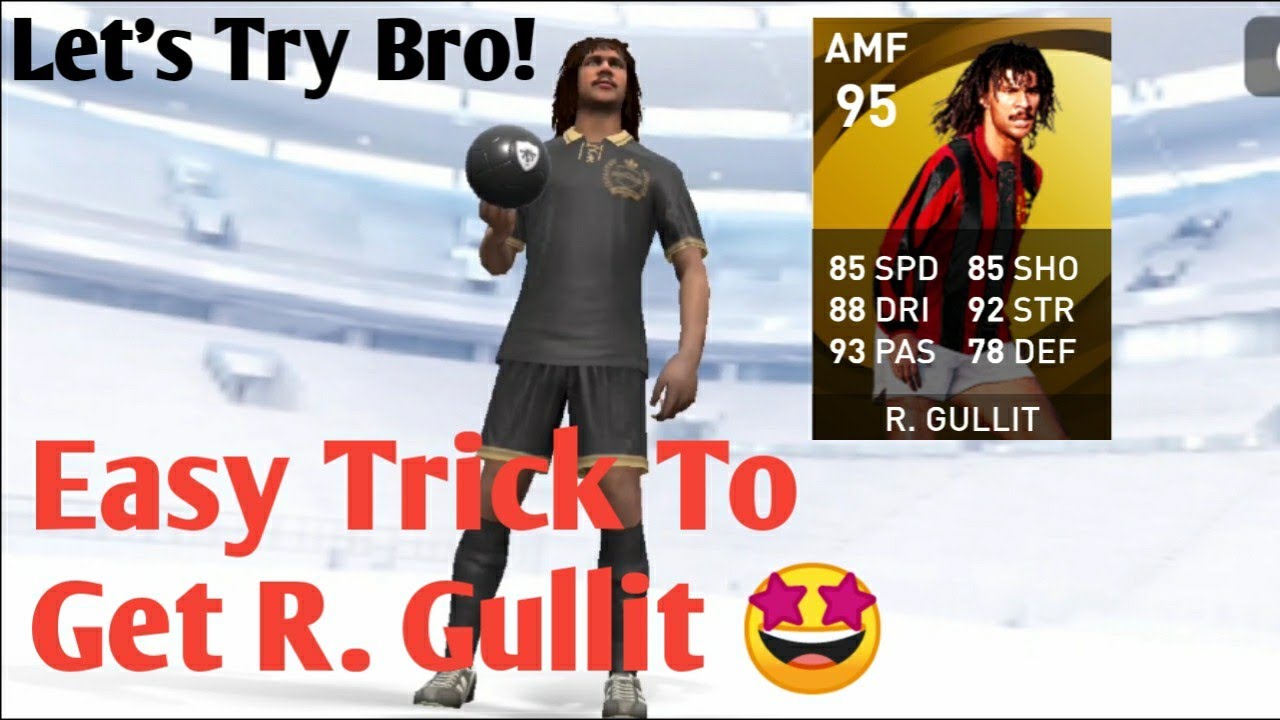 How To Get R. Gullit Legends: Worldwide Clubs 🤩 (e-Football PES 2021 Mobile)