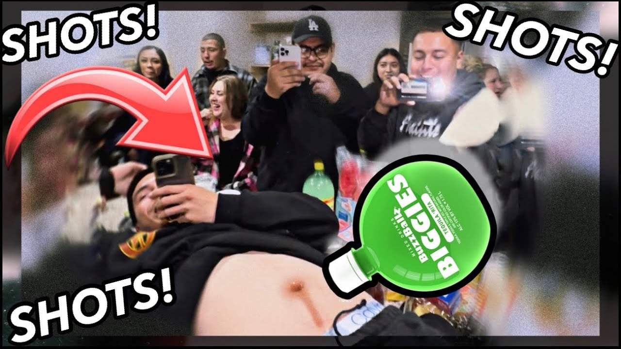 Friends Giving Gets ROWDY!!! (Shots out of a RANDOMS BELLY BUTTON!!!) #vqsociety