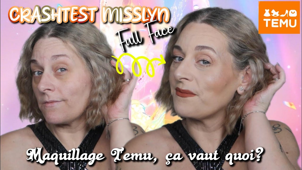 CrashTest MISSLYN - Maquillage TEMU | Full Face