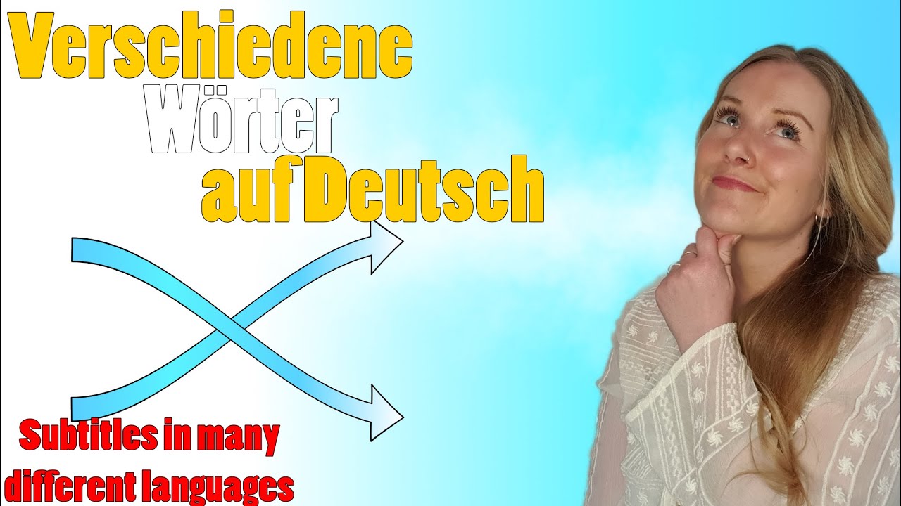 Pronouncing german words: Important words part 1 (Verschiedene Wörter Teil 1)