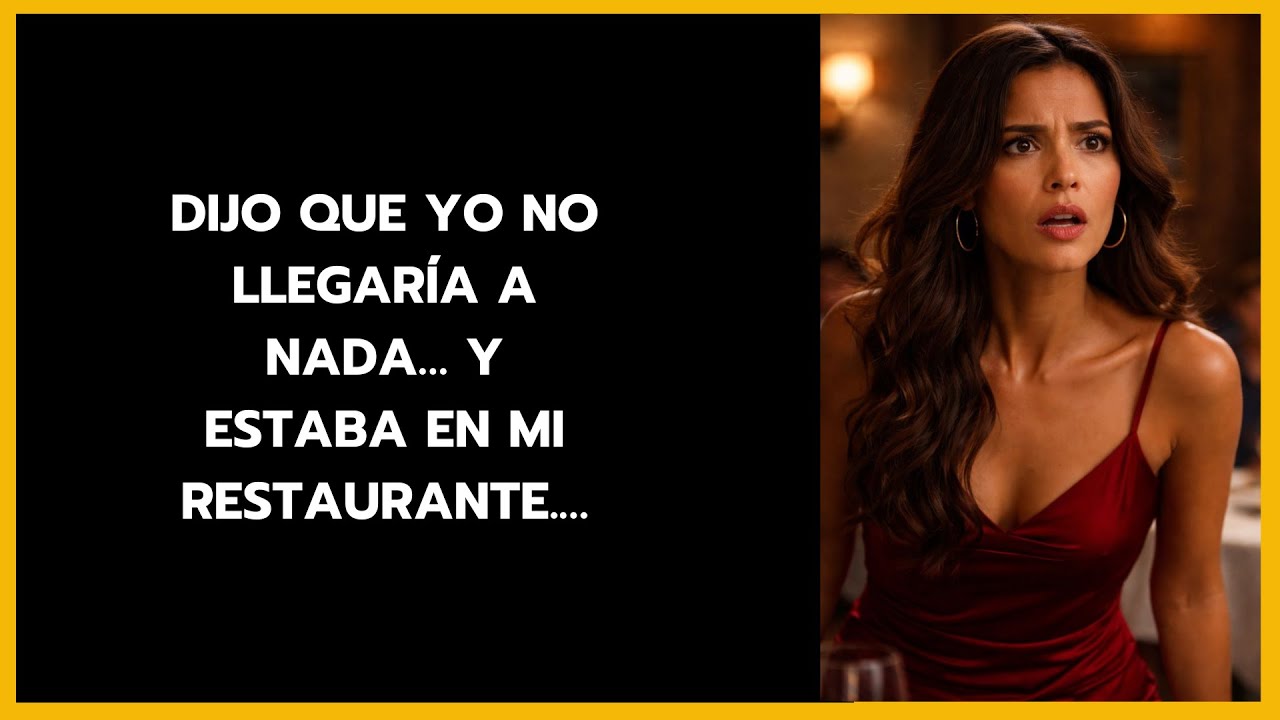 En la cena de reencuentro, mi ex dijo “nunca llegarías a nada” — pero el restaurante era mío..