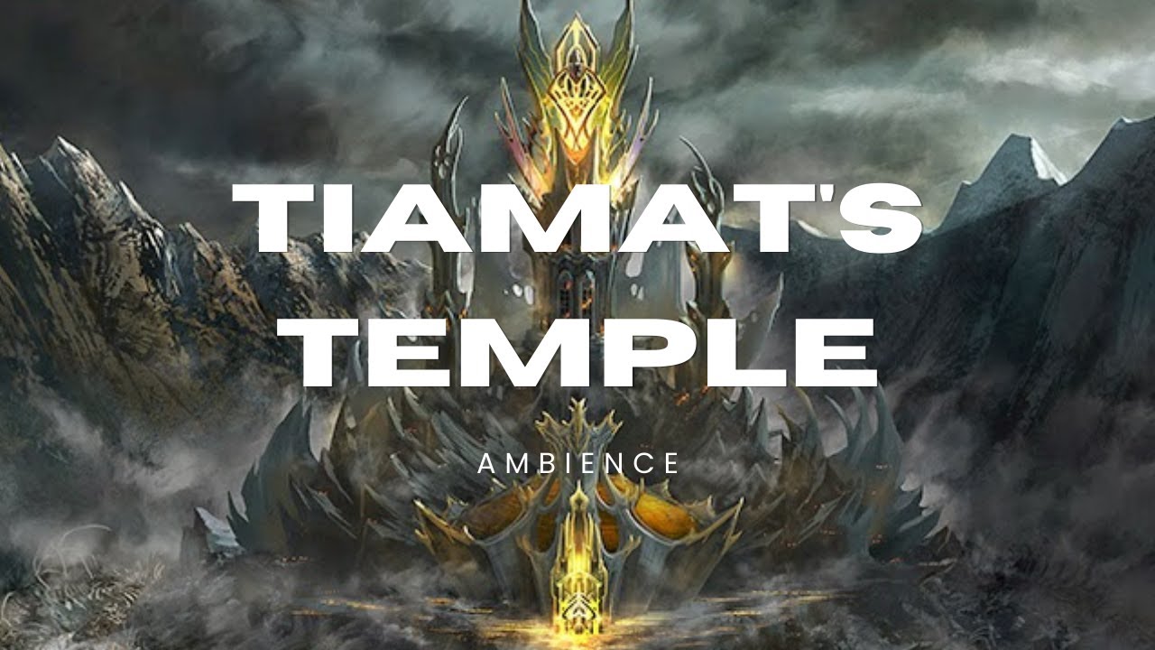 Tiamat's Temple Dragon Queen Returns ASMR- #tyrannyofdragons #dnd #dungeonsanddragons #tiamat #ttrpg