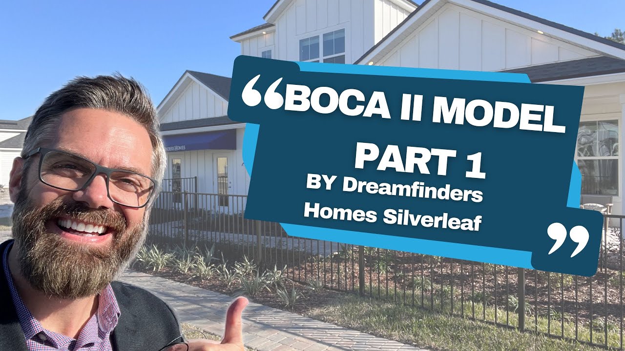 Модель Boca II, часть 1 от Dreamfinders Homes | Silverleaf | Сент-Огастин, Флорида