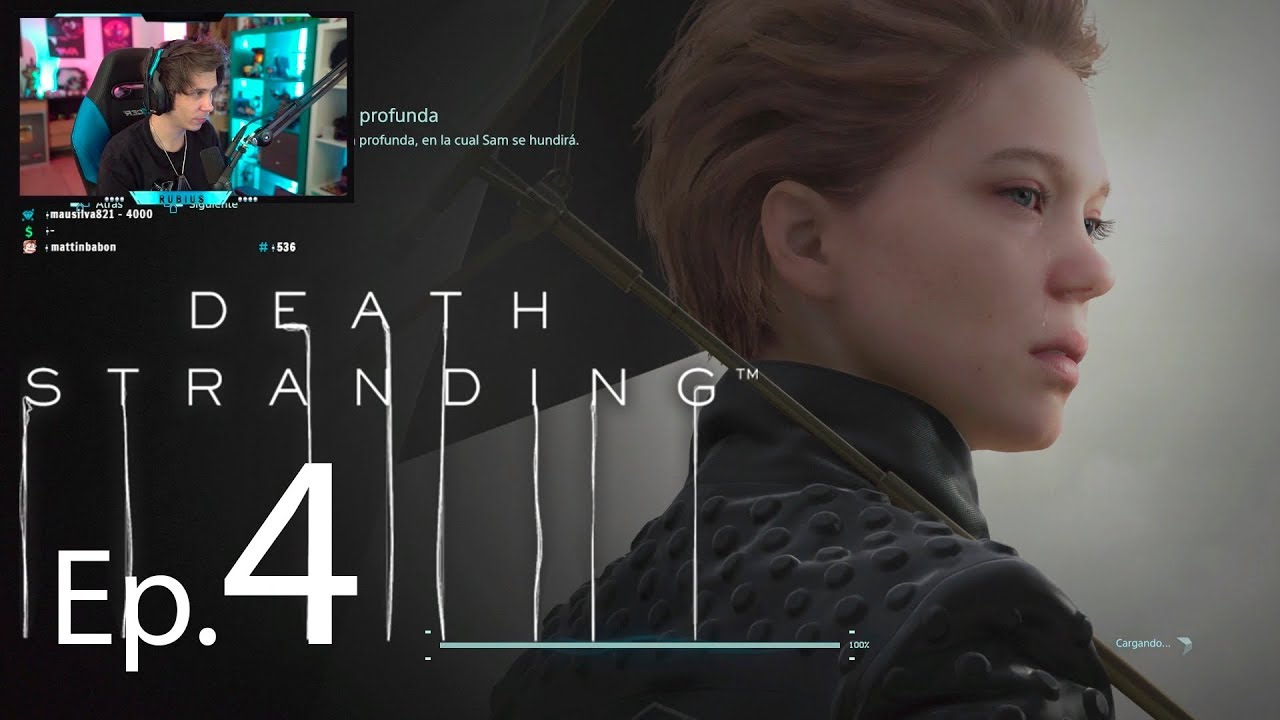 RUBIUS DEATH STRANDING || ME GUSTA MEAR ENCIMA DE SETAS || CAPÍTULO 4