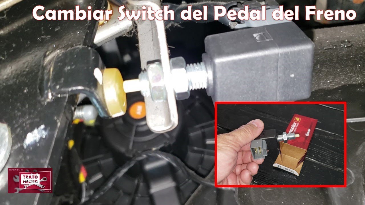 Luces de freno no encienden. Switch (interruptor) del pedal de freno.  Kia Soul. Break Light Switch.