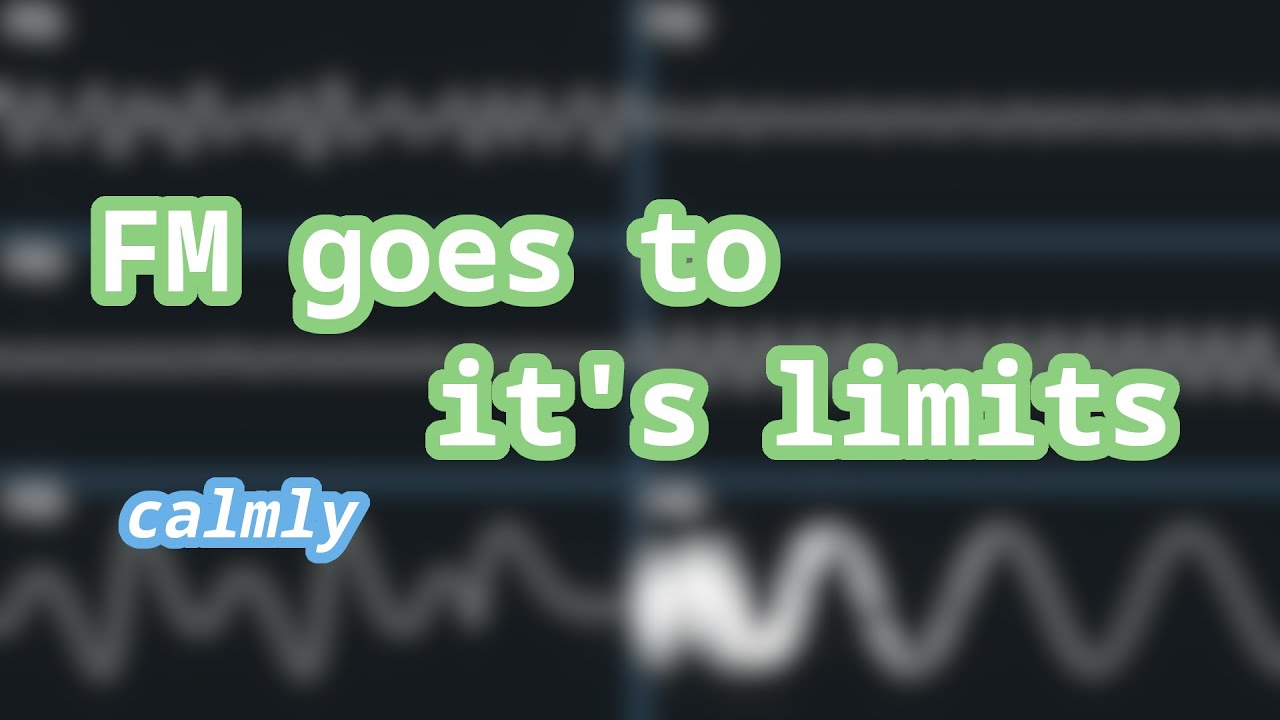 FM goes to it's limits ᶜᵃˡᵐˡʸ (Sega Genesis original music)