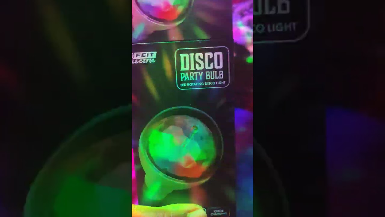 @feitelectric Disco Party Bulb