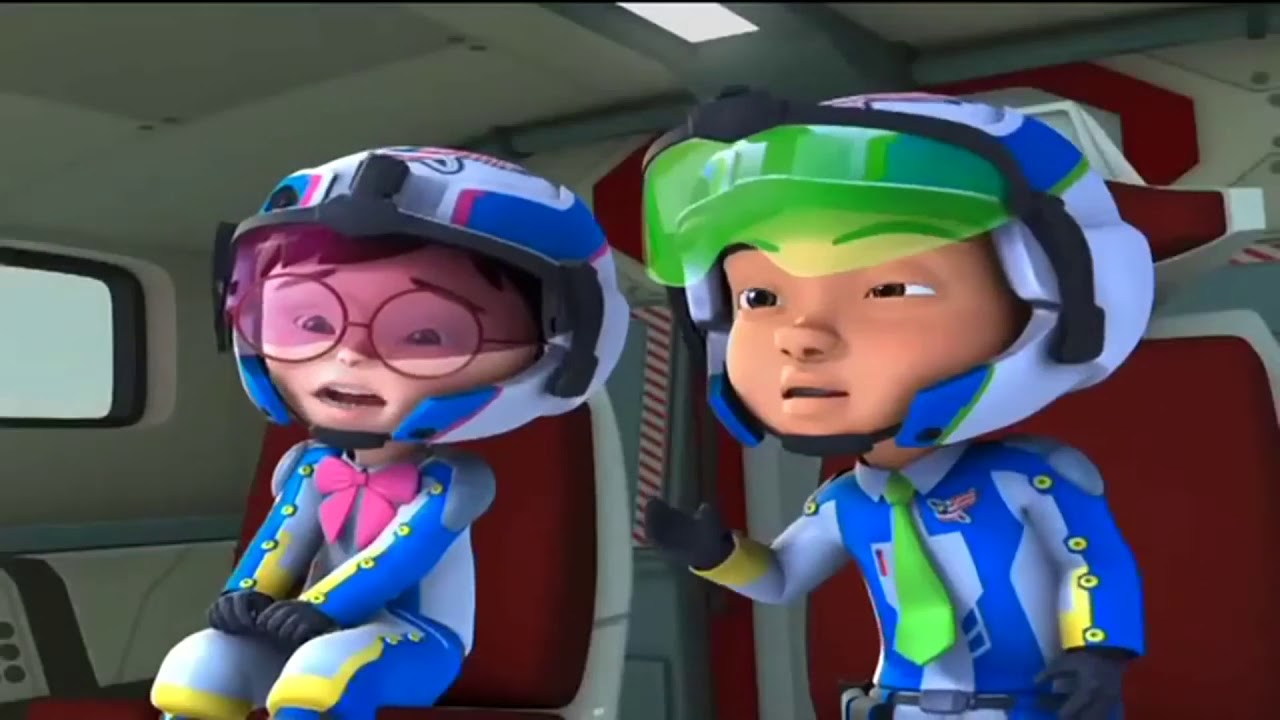 Upin Ipin dan Ultraman Ribut -  Reverse video