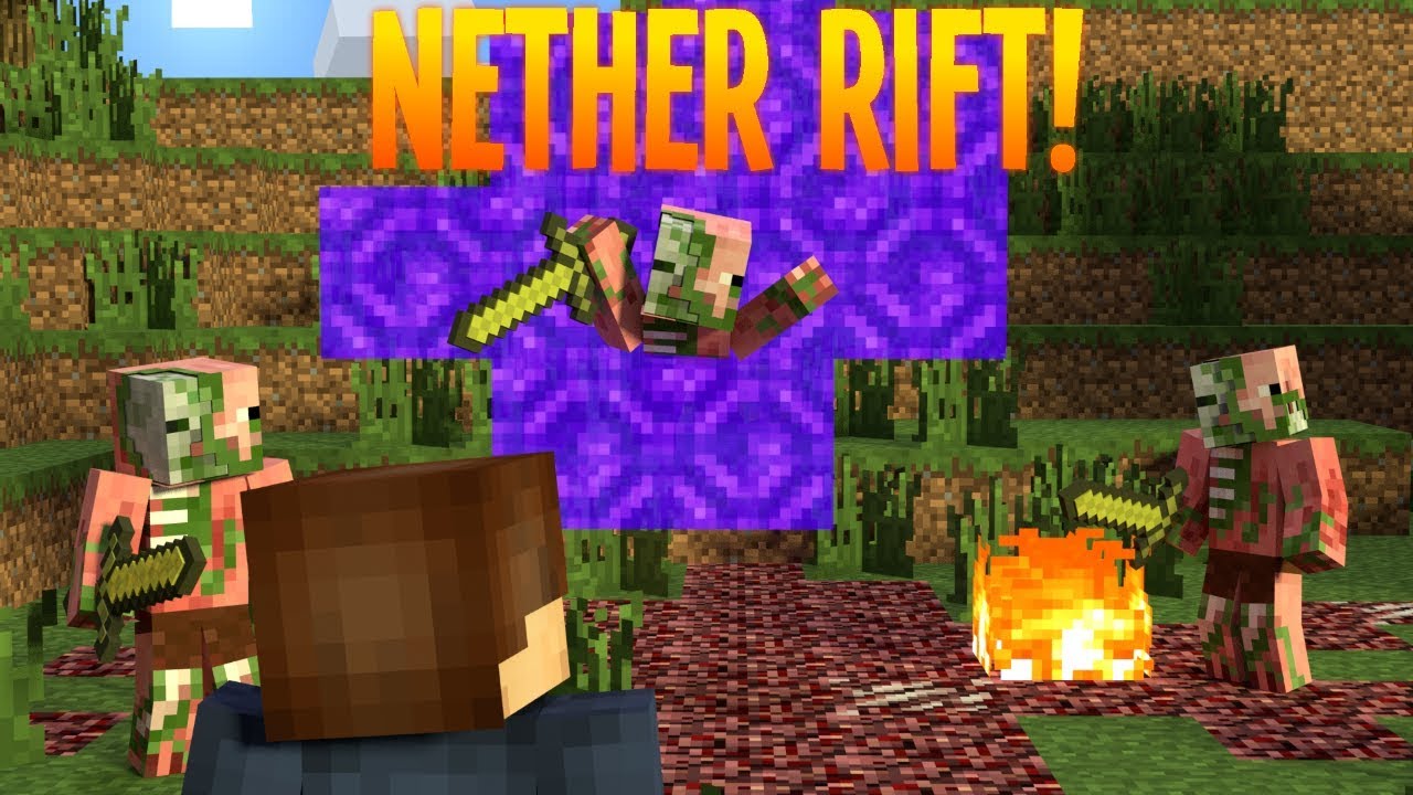 Minecraft: NETHER RIFT! -Nether Rifts! -Custom Creation!