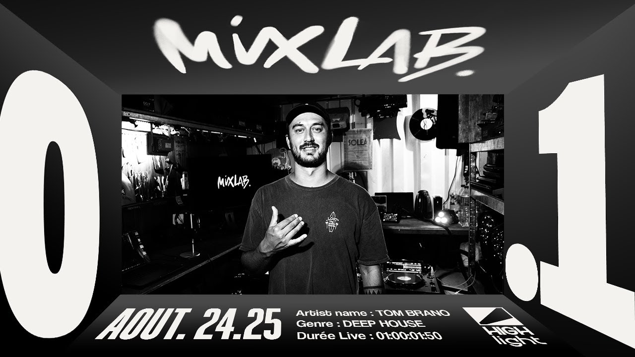 #1 - Tom Brano @ Mixlab Tahiti | Afro House • Tropical House • Melodic House • Progressive House