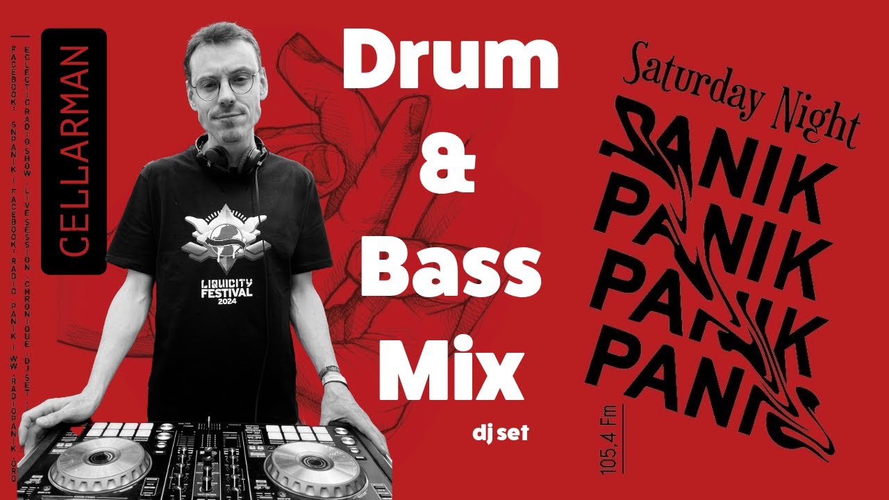 Saturday night panik live : it's not over yet dj cellarman (drum and bass mix)