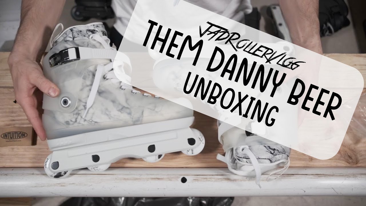 THEM Danny Beer 909 Pro Skate Rollerblade Unboxing JadRollerVlog Rollerblading