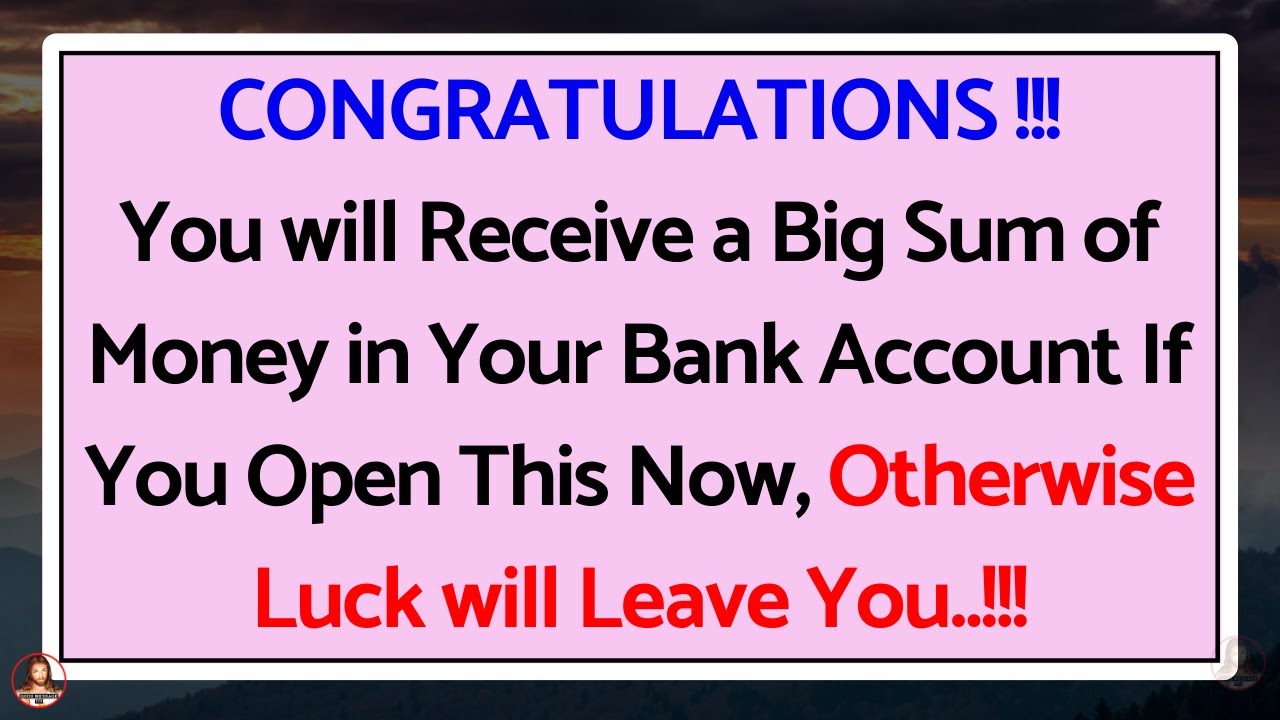 11:11💌God says, A Big Sum of Money is Coming In your Bank Account🌈Angels Message✝️Gods Message 1111