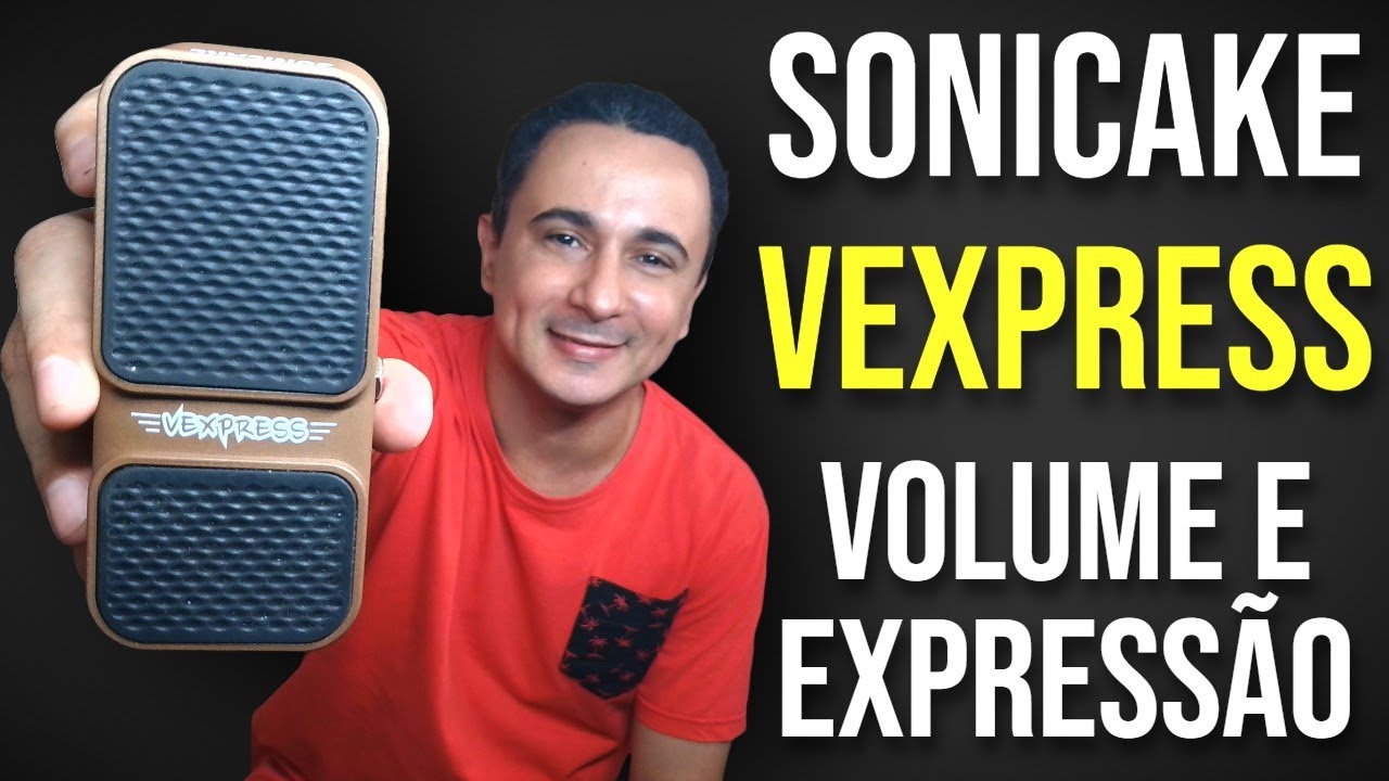 SONICAKE VEXPRESS / PEDAL DE VOLUME E EXPRESSÃO