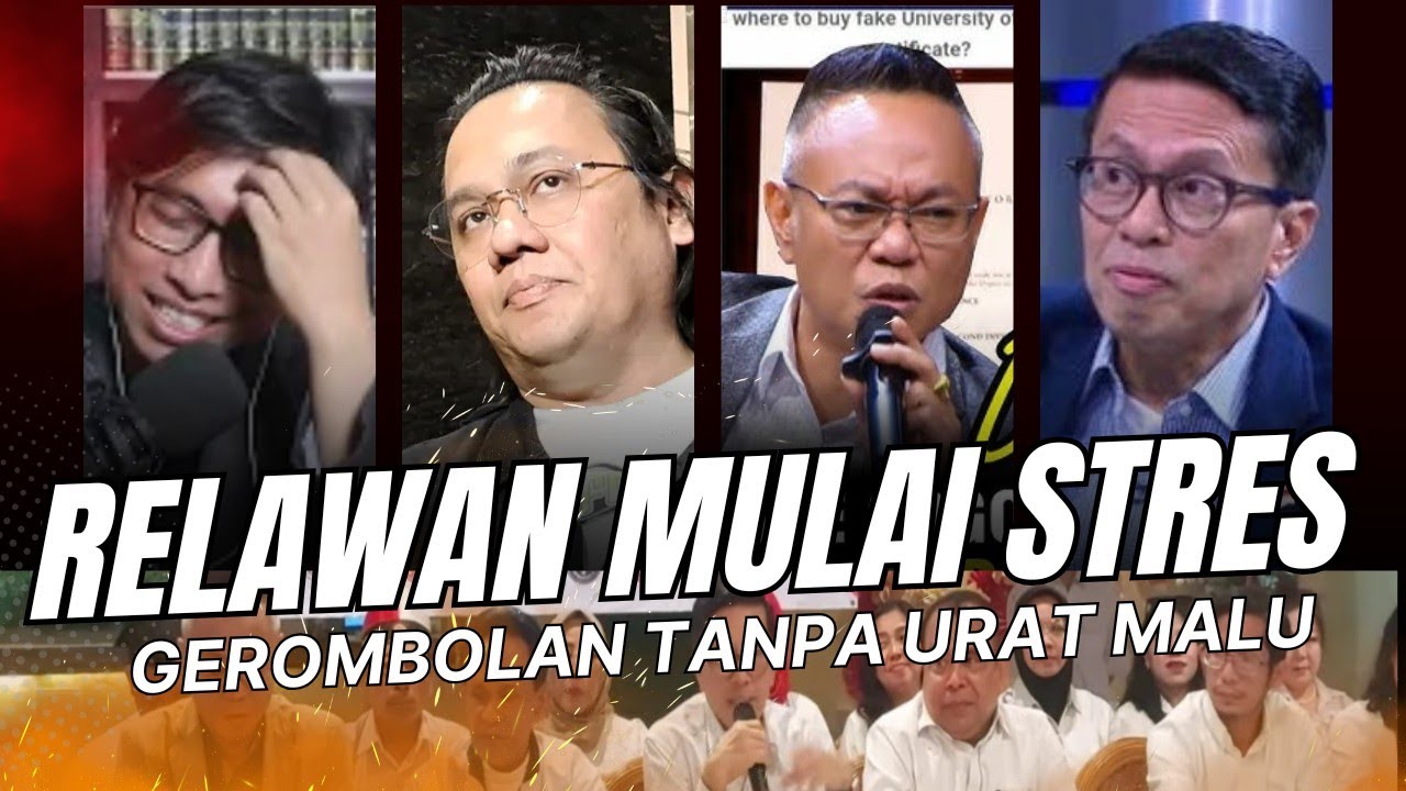 Bukan Hanya Logika; Para Termuls Ini Sudah Berani Melucuti Bajunya! Indonesia Aman Tanpa Gibran.